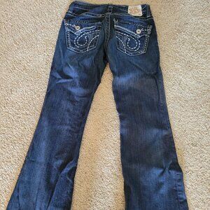 Ladies Big Star Flare Jeans